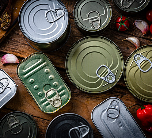 Thermal processing additives for canned food manufacturing: salts, preservatives, starches