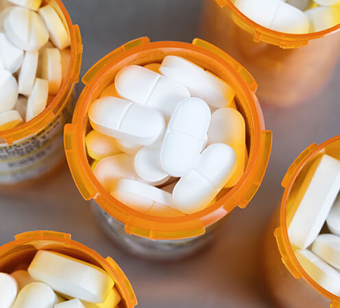 Pharma grade excipients: USP lactose, binder starches, pure salts